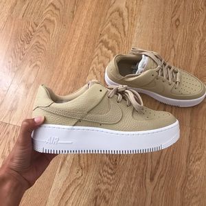Brand new Nike Air Force 1 Sage Low Beige